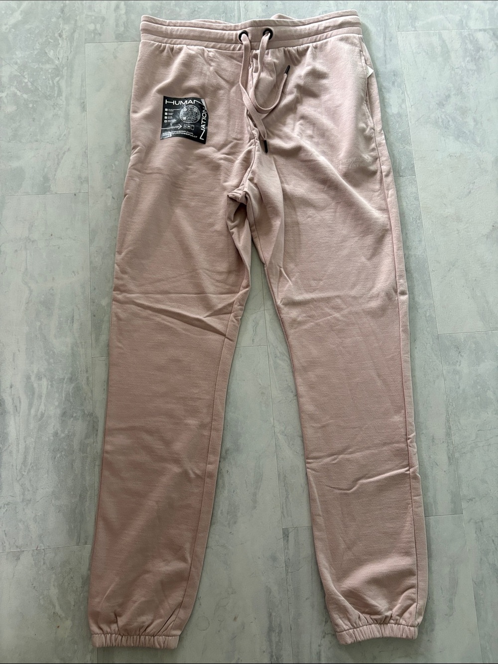 Human nation  Jogger Pants joggers  Taupe  drawstring/elastic waist side pockets